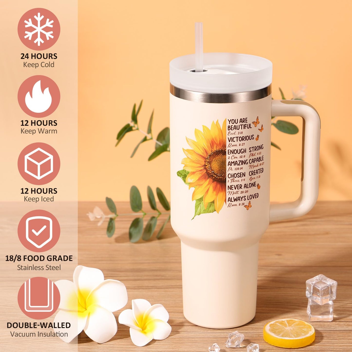 Gifts for Mom Mothers Day Gifts from Daughter Son Kids, Best Mom Gift Unique Birthday Gift Basket for Mother Women Mother-in-Law Wife Gift from Husband Care Package w/Canvas Tote Bag 40 OZ Tumbler