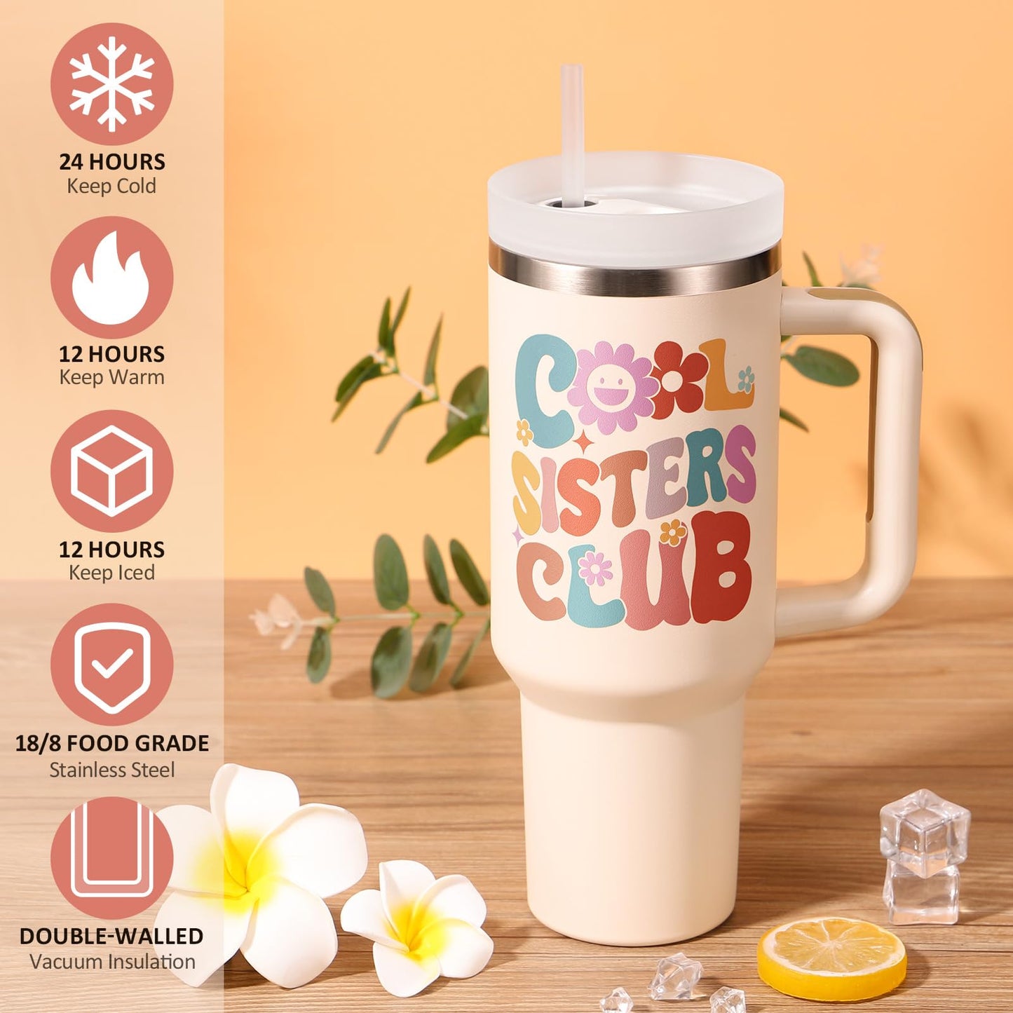 Gifts for Mom Mothers Day Gifts from Daughter Son Kids, Best Mom Gift Unique Birthday Gift Basket for Mother Women Mother-in-Law Wife Gift from Husband Care Package w/Canvas Tote Bag 40 OZ Tumbler