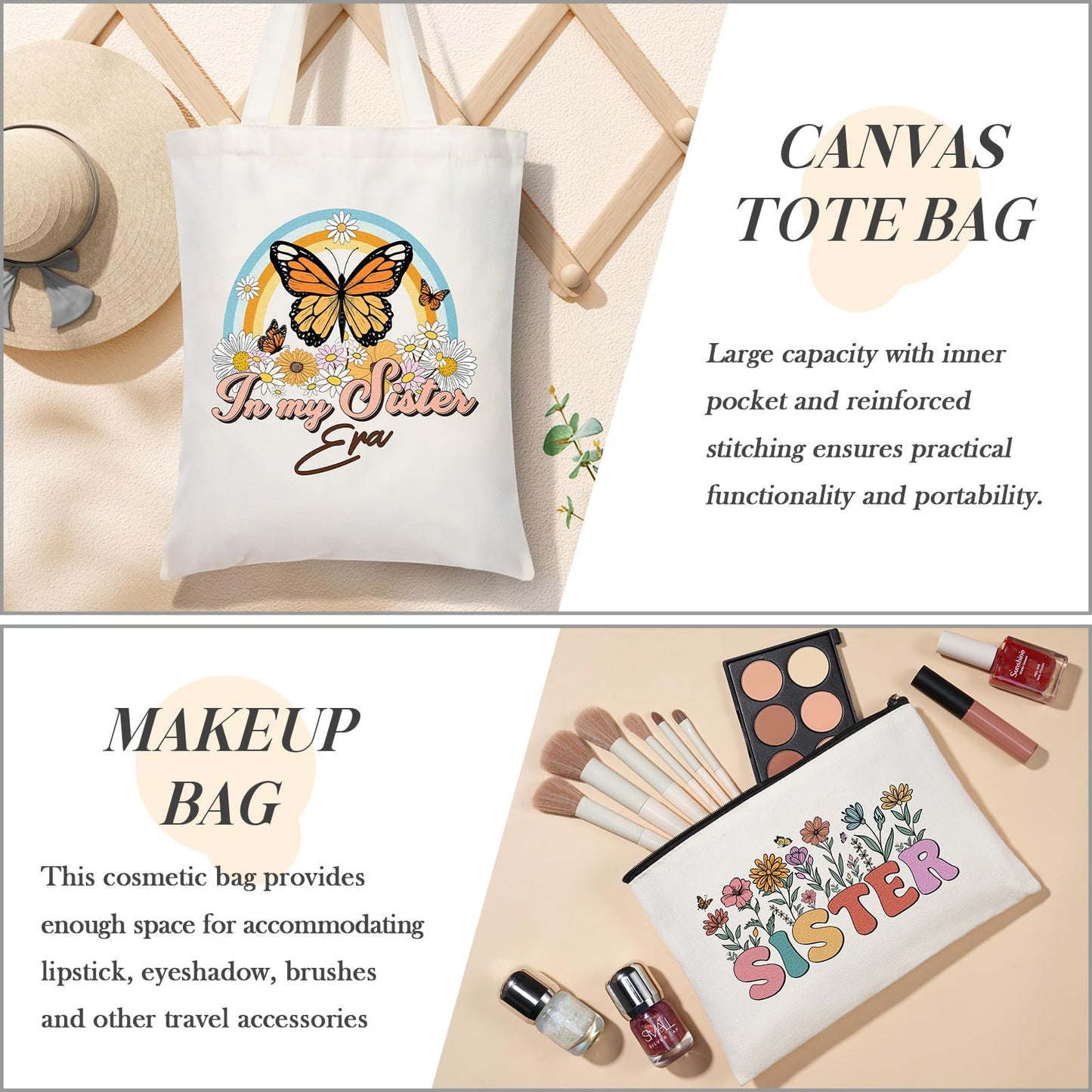 Gifts for Mom Mothers Day Gifts from Daughter Son Kids, Best Mom Gift Unique Birthday Gift Basket for Mother Women Mother-in-Law Wife Gift from Husband Care Package w/Canvas Tote Bag 40 OZ Tumbler